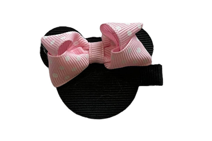 Minnie with Pink Bow Sculpture Bow