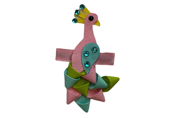 Peacock (Pastel) Sculpture Bow