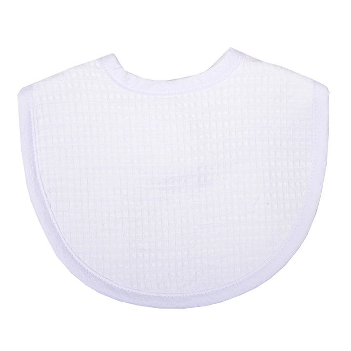 White Pique Bib by 3 Marthas