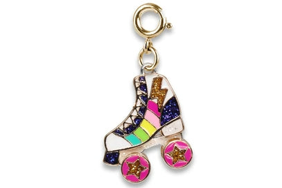 Gold Rainbow Rollerskate Charm by Charm It!