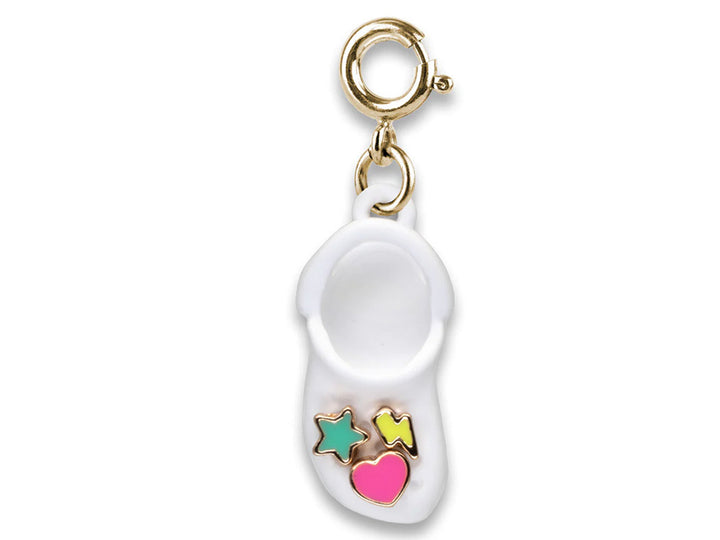 Gold Rubber Clog Charm by Charm It!