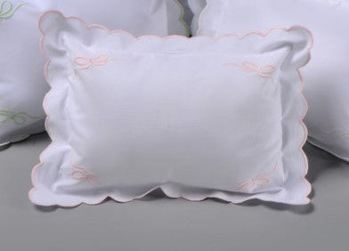 Edward Boutross Pillow - White Four-Bows Sham