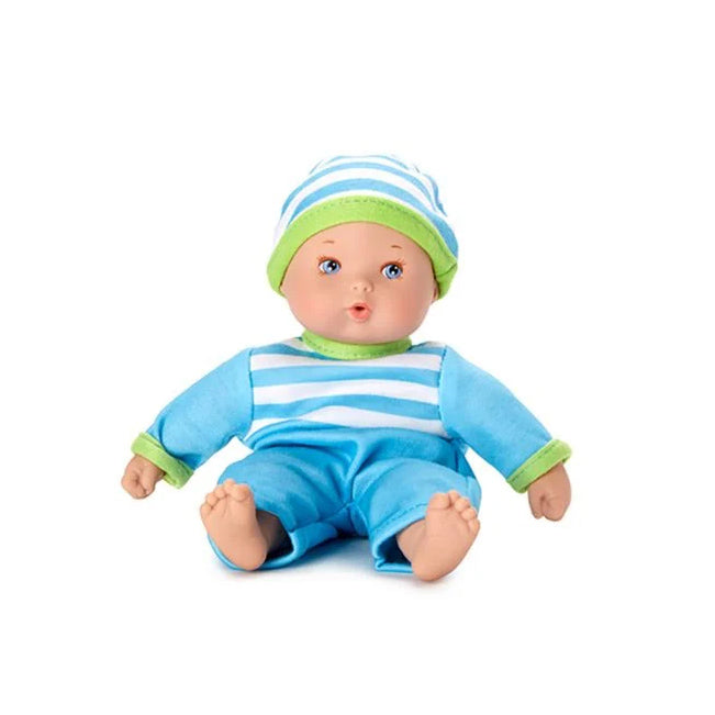 Madame Alexander 8 Inch Little Cuties Mini Baby Doll, Blue, Light Skin Tone Madame Alexander 8 Inch Little Cuties Mini Baby Doll, Blue, Light Skin Tone