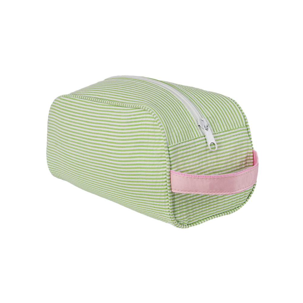 Mint Seersucker Traveler Bag - 9 Colors