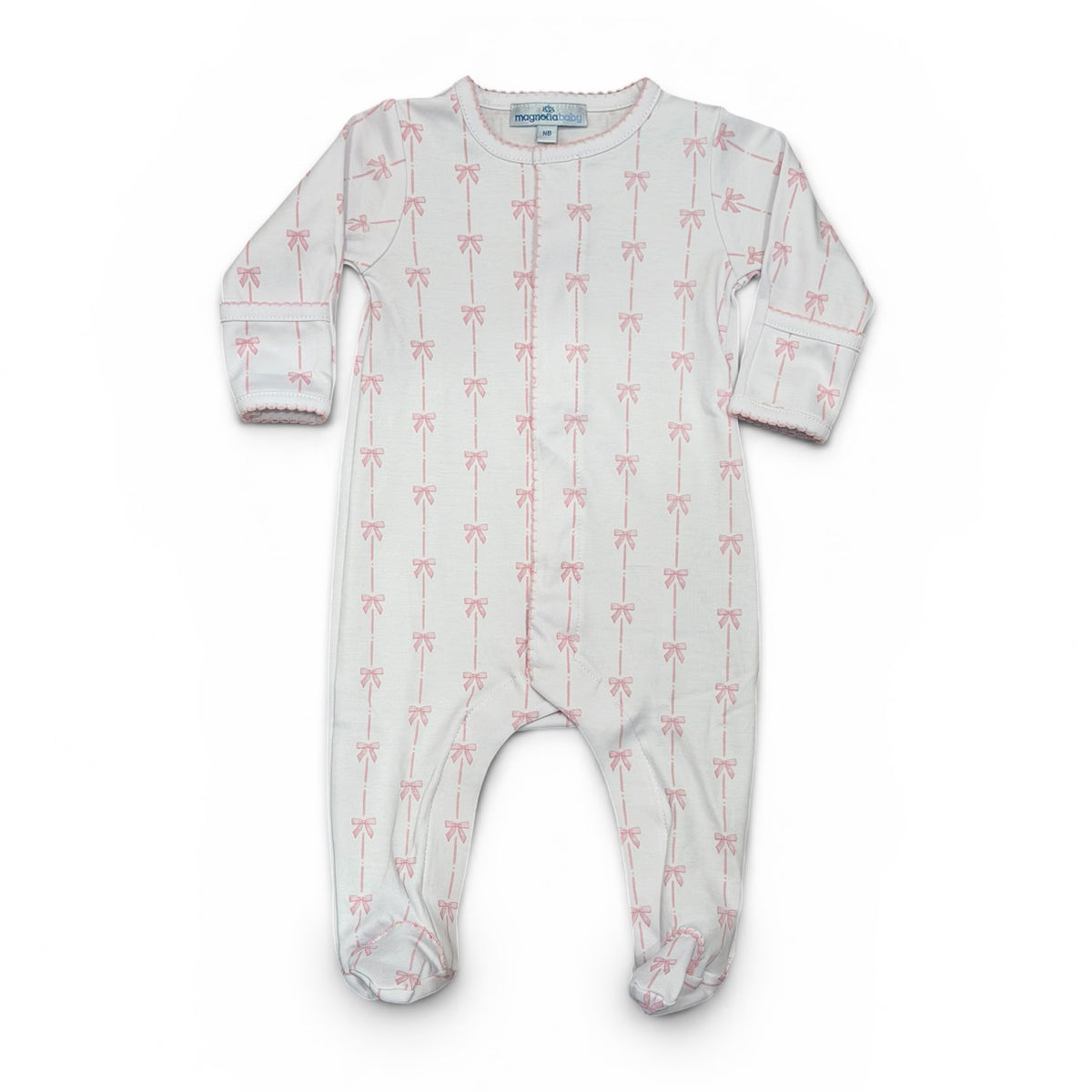 Amelia's Classics Pink Footie by Magnolia Baby
