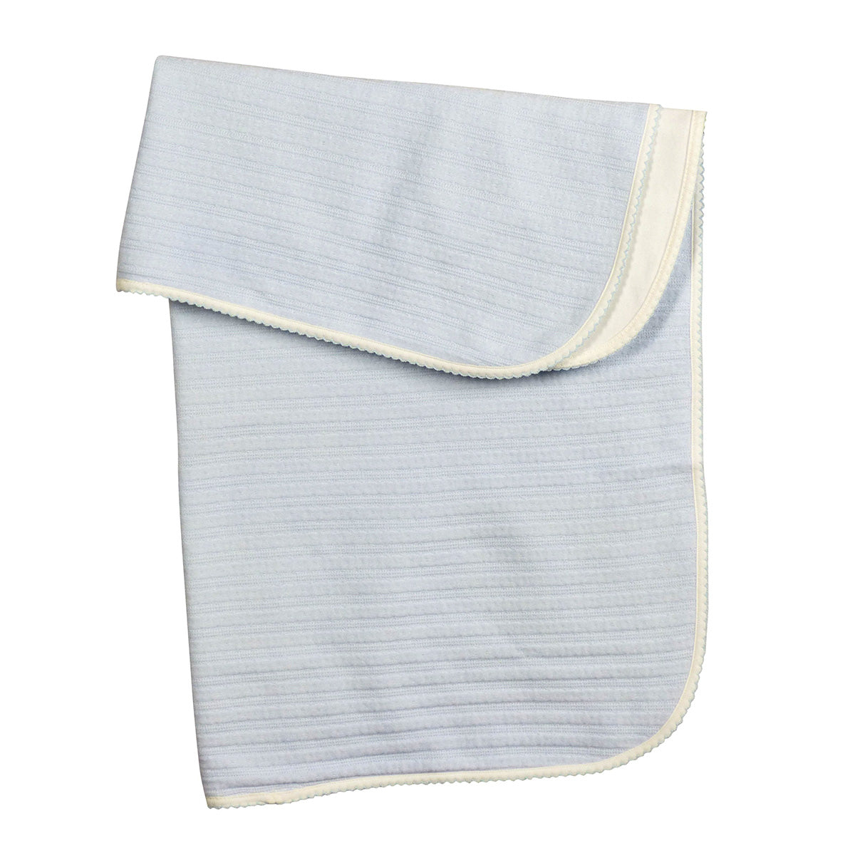 Blue Amory Blanket by Yellow Lamb