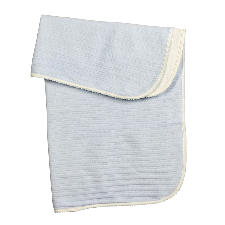 Blue Amory Blanket by Yellow Lamb