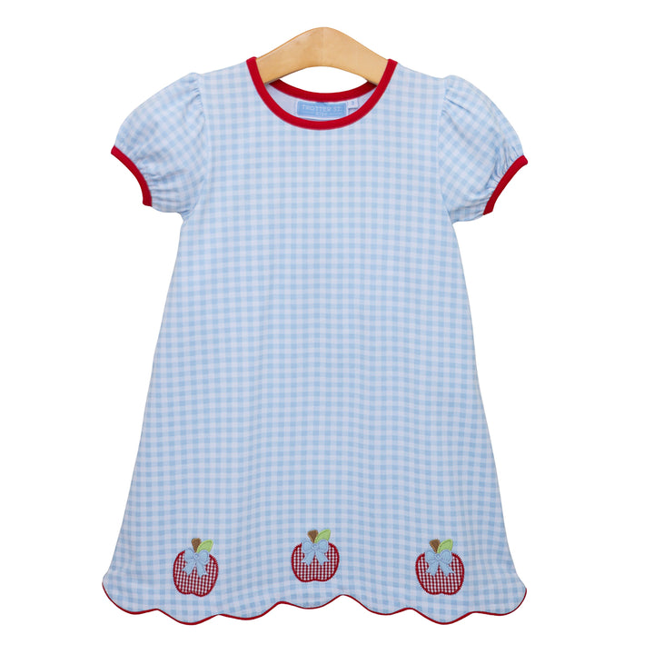 Apple Trio Back-to-School Dress by Trotter Street Kids