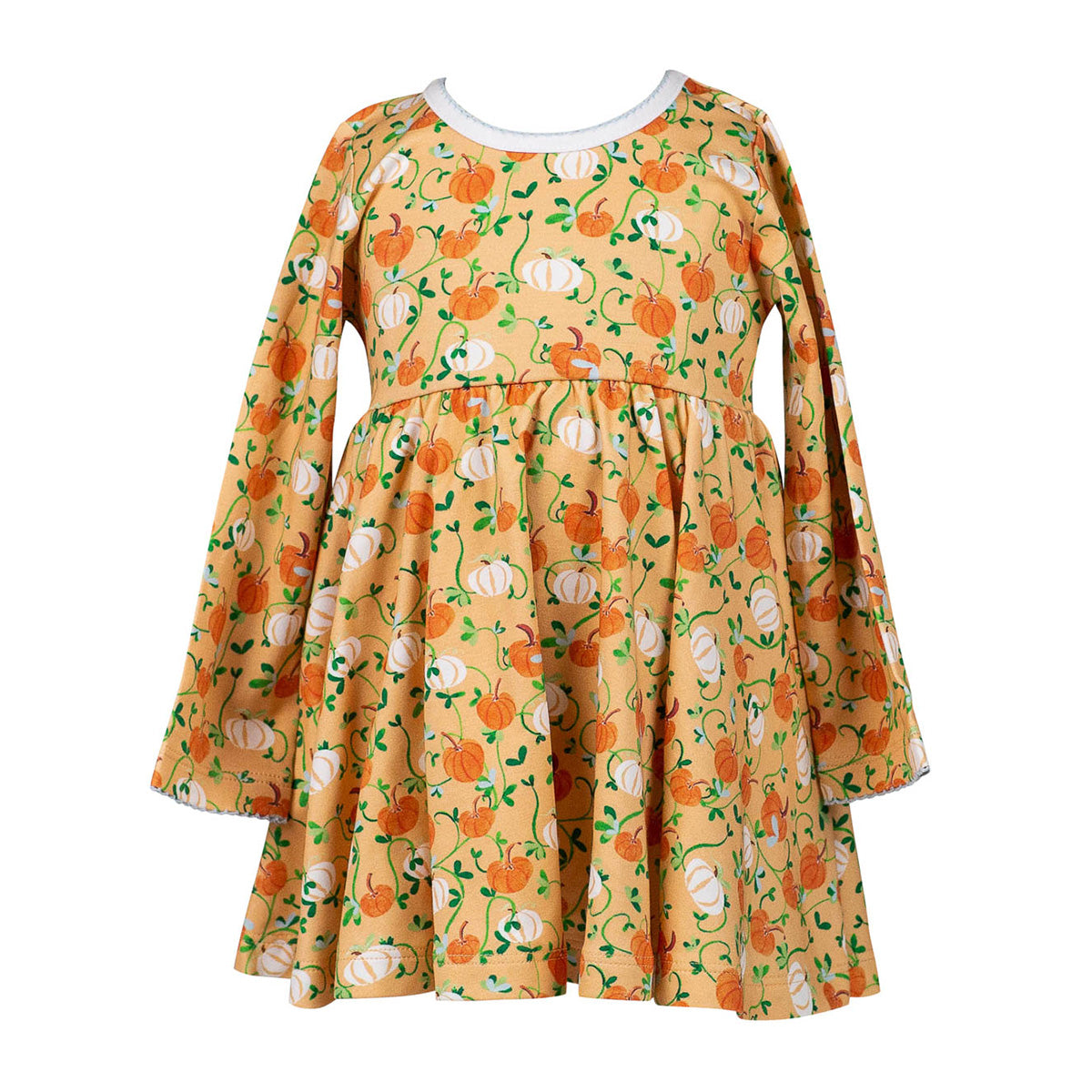 Proper Peony Autumn VIne Twirl Dress