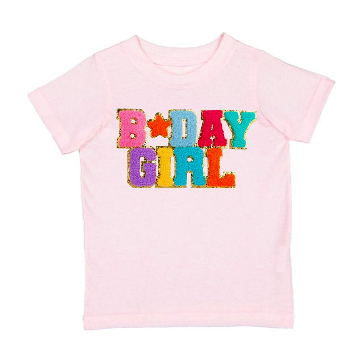 Birthday Girl Patch Short-Sleeve Tee by Sweet Wink
