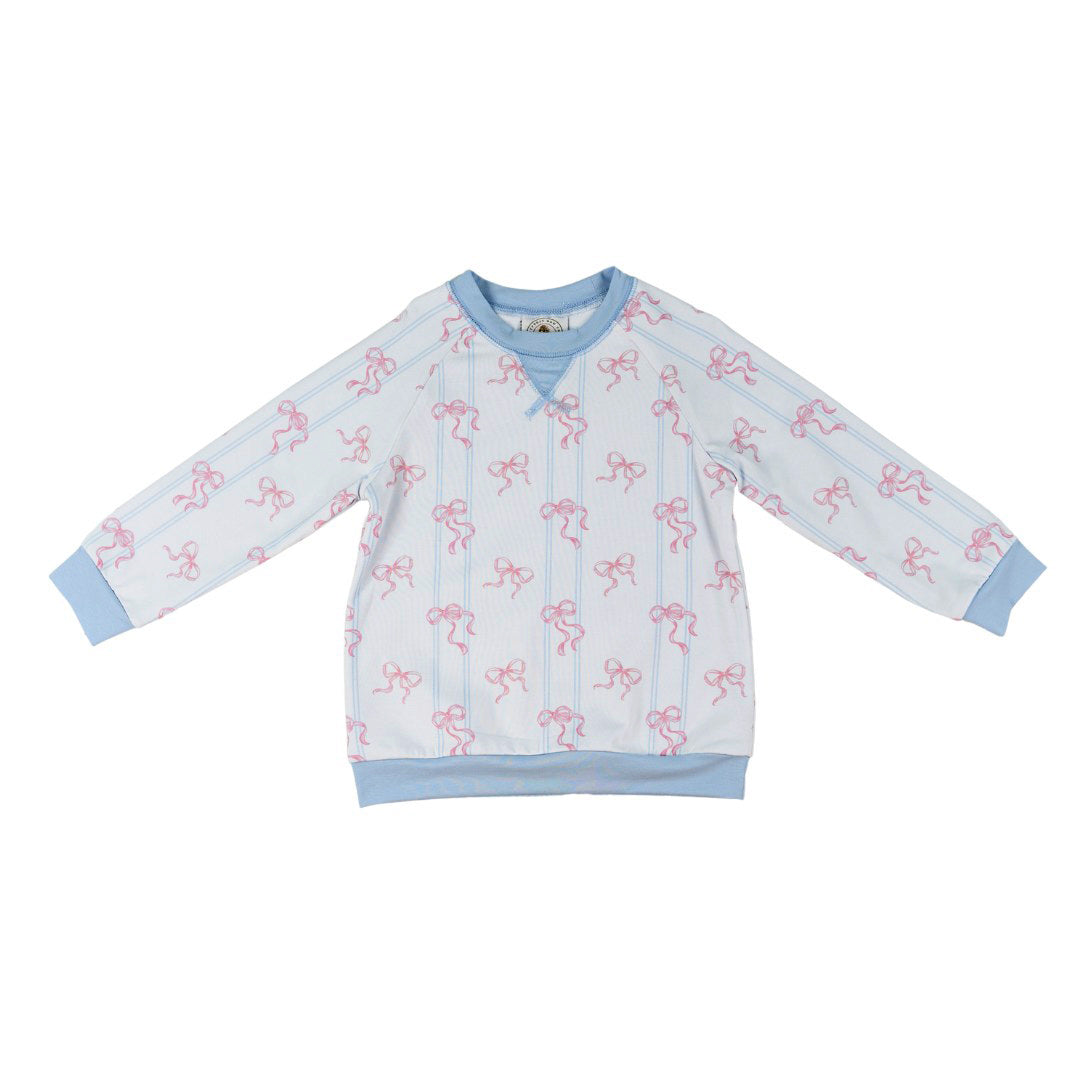 Bowtiful Girl's Pullover by Cypress Row