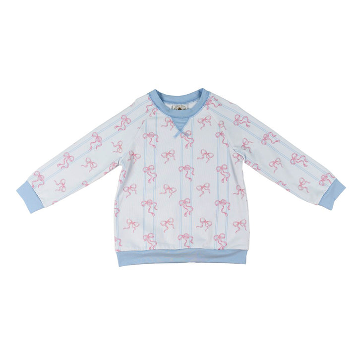 Bowtiful Girl's Pullover by Cypress Row