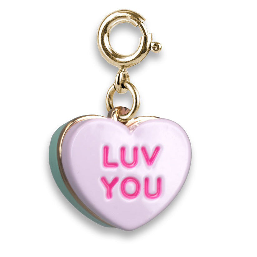 Candy Heart Luv You by Charm It!