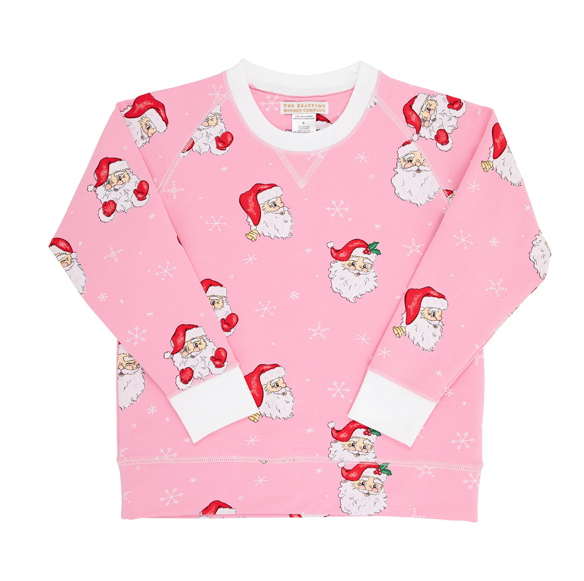 Dear Santa Girls Cassidy Comfy Crewneck (French Terry) by The Beaufort Bonnet Company