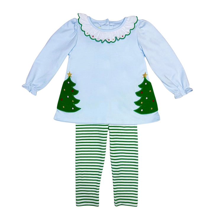 Christmas Tree Amelie Legging Set by Zuccini Kids