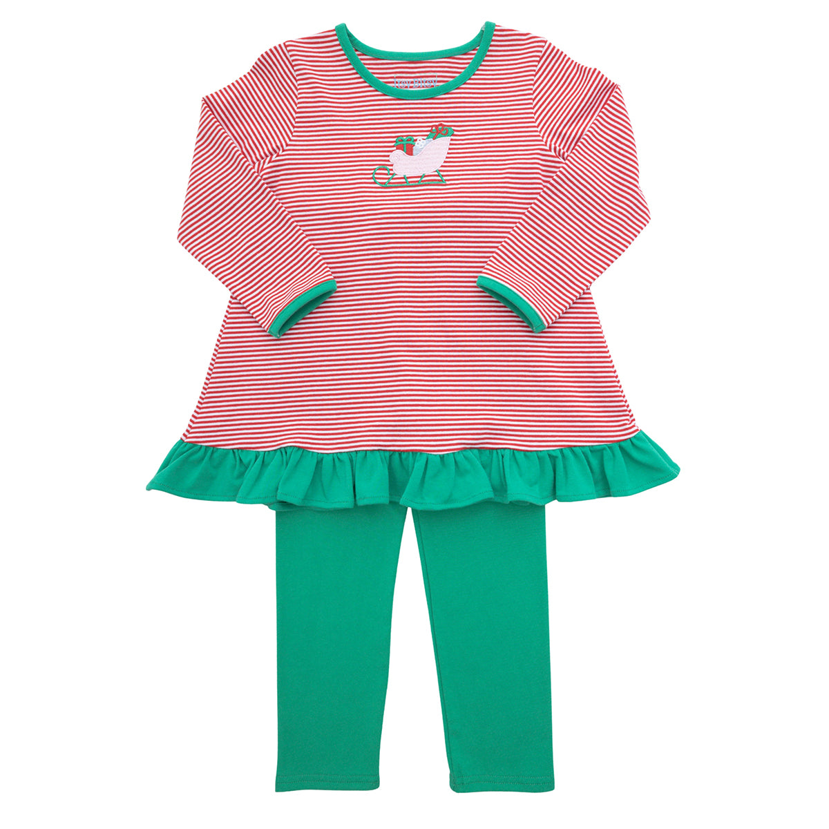Christmas Sleigh Pants Set by Itsy BItsy