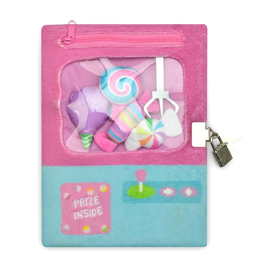 iScream Claw Machine Lock & Key Journal