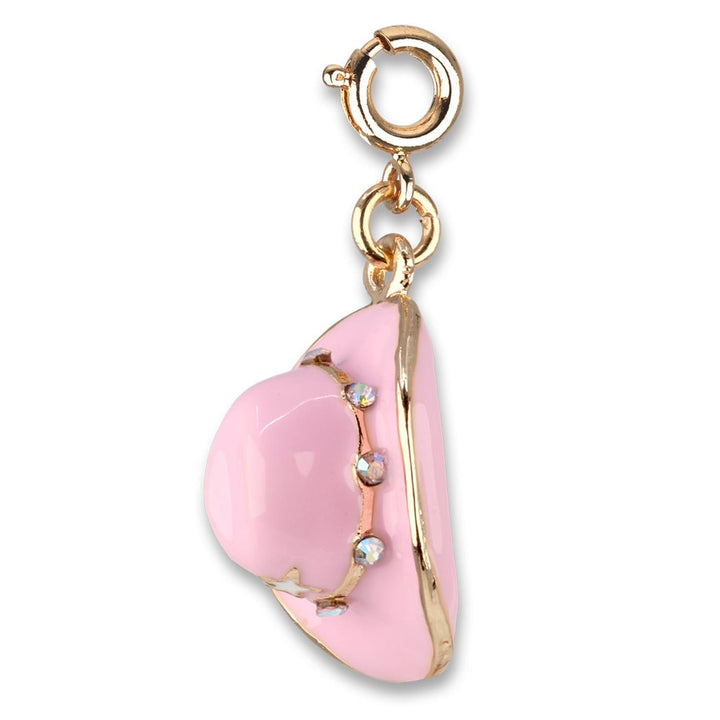 Gold Cowboy Hat Charm by Charm It!
