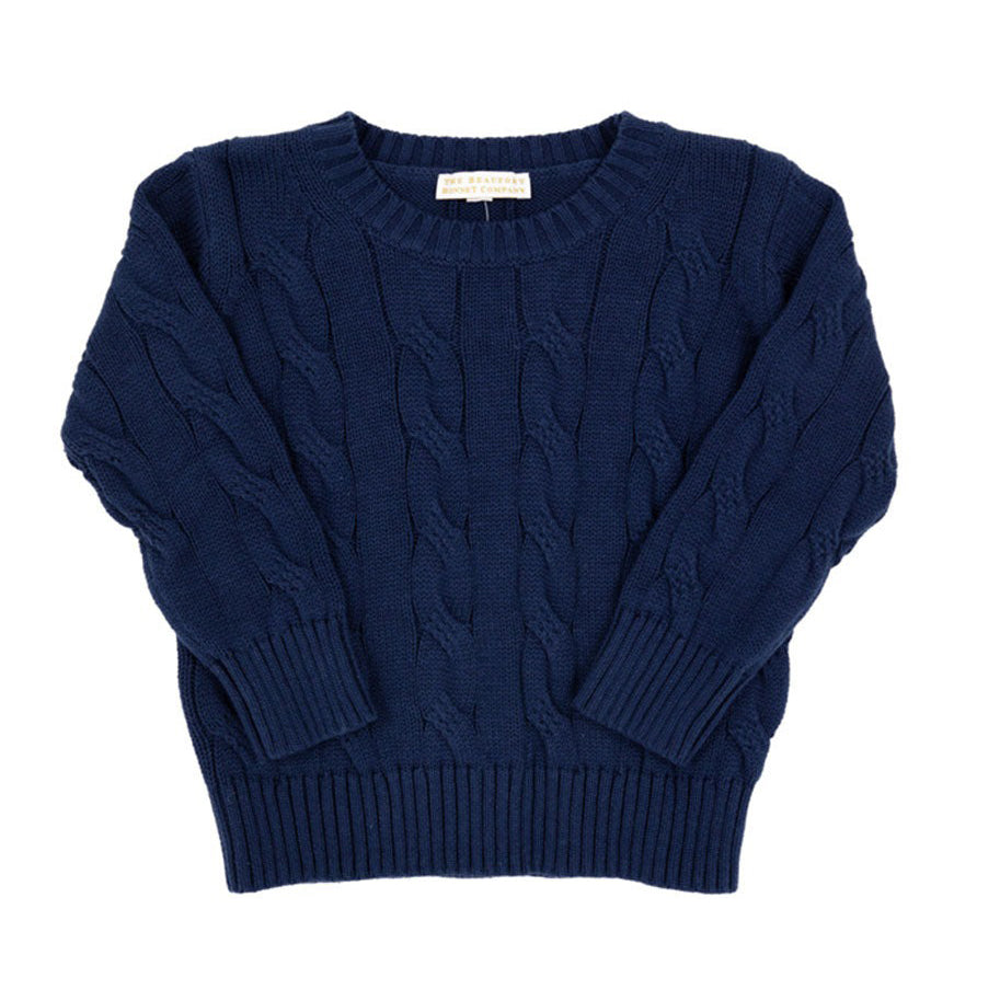 Nantucket Navy Crawford Crewneck (Unisex) by The Beaufort Bonnet Company