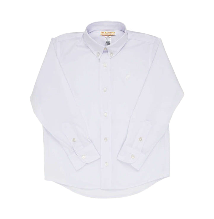 Worth Avenue White Oxford Dean's List Dress Shirt by The Beaufort Bonnet Company