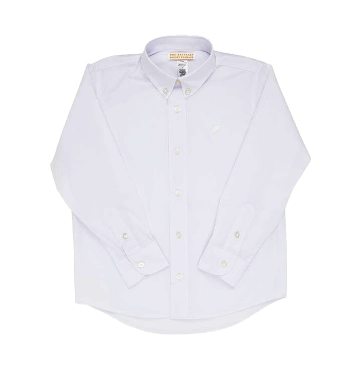 Worth Avenue White Oxford Dean's List Dress Shirt by The Beaufort Bonnet Company