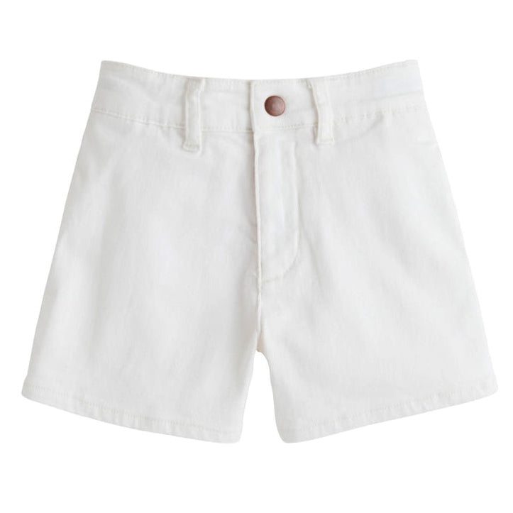 Bisby Ivory Denim Shorts