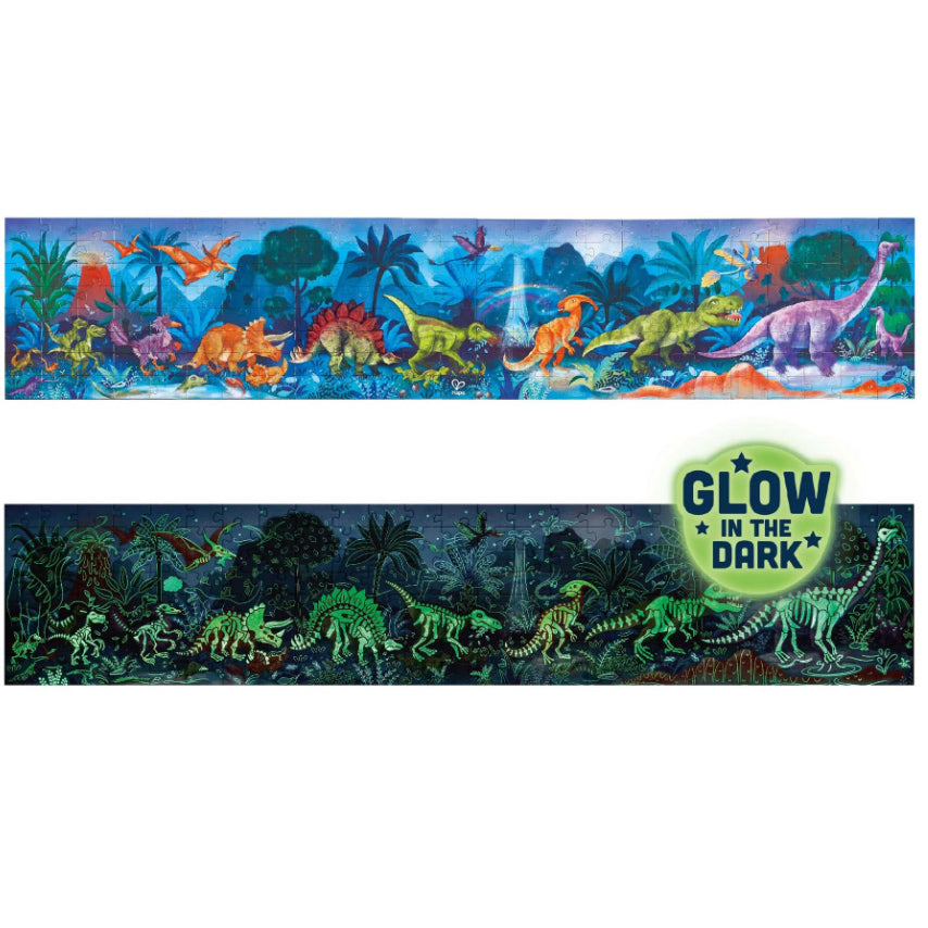 Hape Glow in the Dark Puzzle - Dinosaurs (Age 5+)