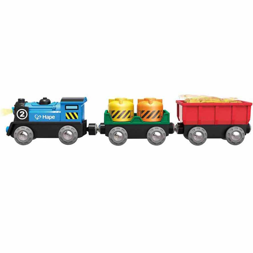Hape Battery-Powered Rolling Stock Set (Age: 3+ Years)