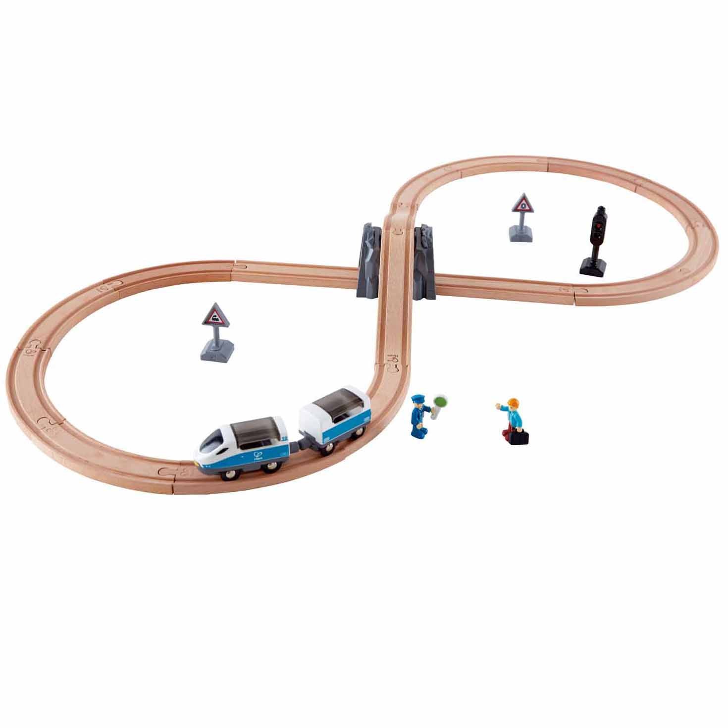 Hape Passenger Train Set – Purple Butterfly