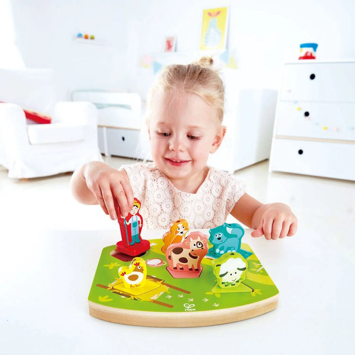 Farmyard Sound Puzzle by Hape