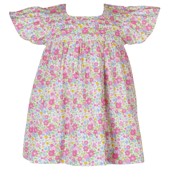 Floral Fantasy Priscilla Pleated Dress by Yellow Lamb