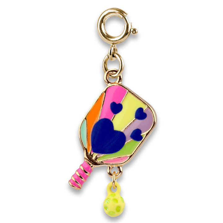 Gold Pickleball Charm by Charm It!