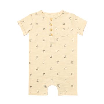 Martingale Cream Henry Print Romper by Me & Henry