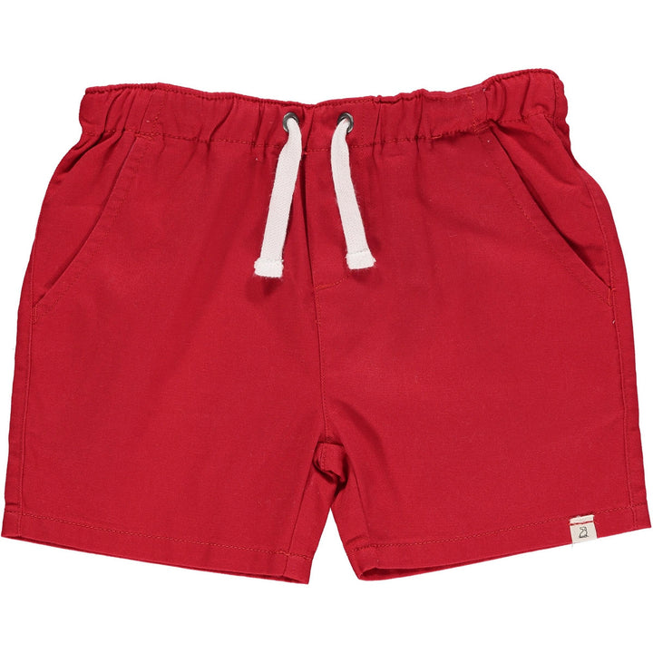 Hugo Twill Red Shorts by Me & Henry