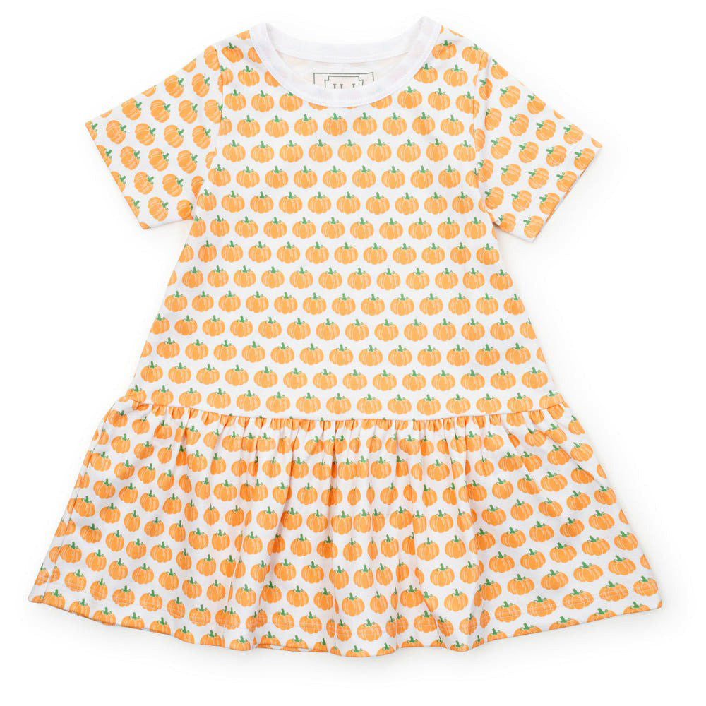 Harvest Pumpkin Lottie Dress by Lila and Hayes