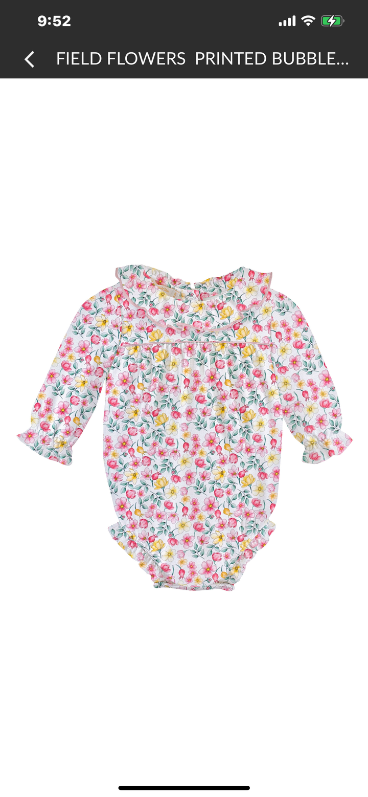 Field Flowers Bubble by Baby Club Chic