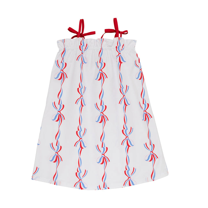 TBBC Lainey's Little Dress - America's Birthday Bows