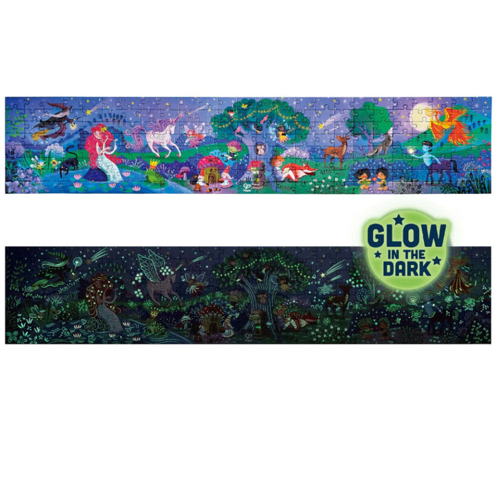 Hape Glow in the Dark Puzzle - Magic Forest