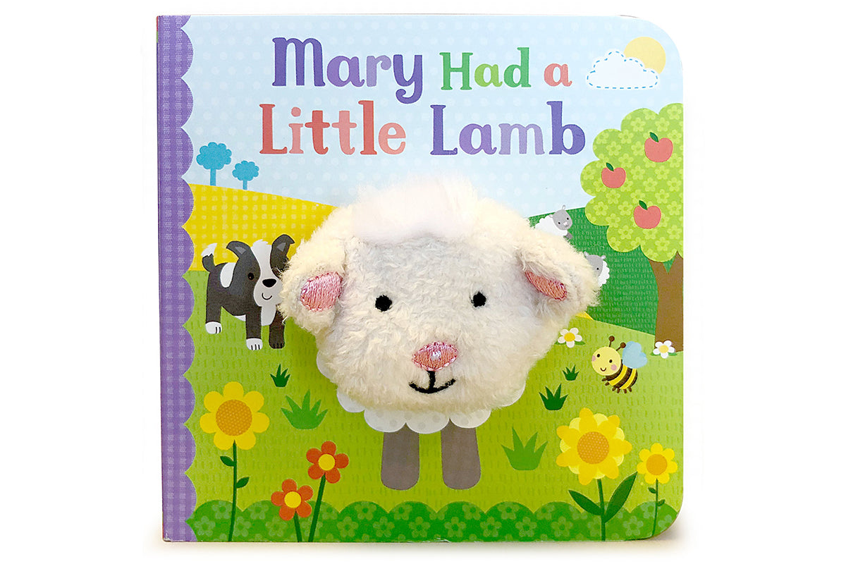 Mary Had A Little Lamb Finger Puppet Book