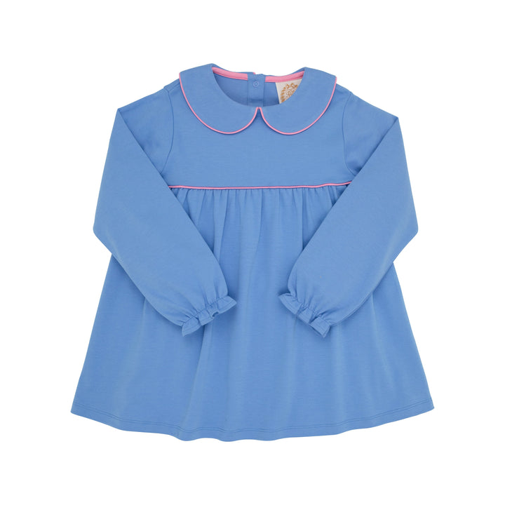 Maude's A-Line Top in Barbados Blue by The Beaufort Bonnet Company