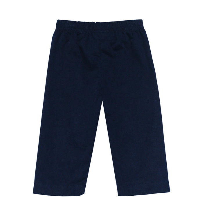 Navy Corduroy Leo Pants by Zuccini Kids