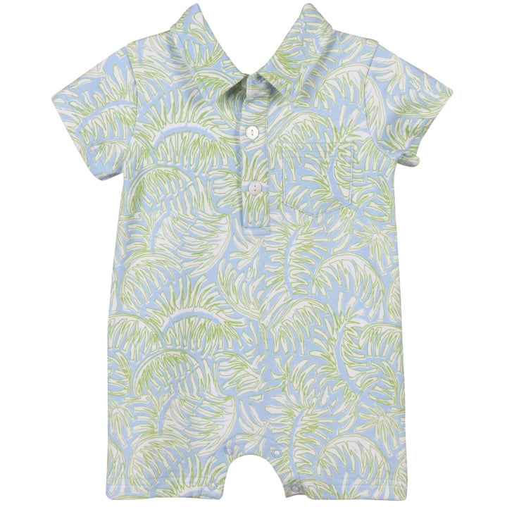 Palm Beach Rhett Romper by Yellow Lamb