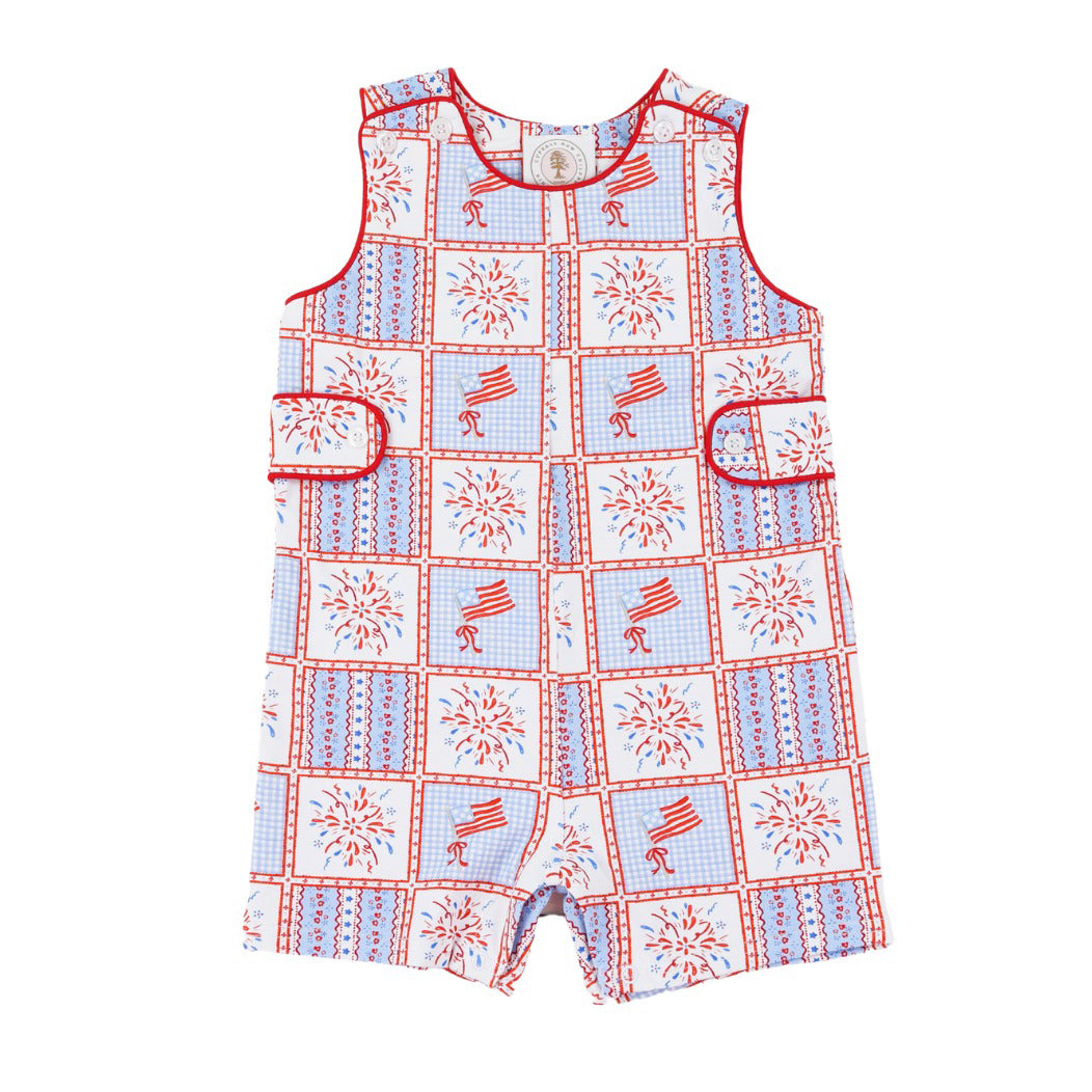 Patriotic Patchwork Jonah Jon Jon by Cypress Row