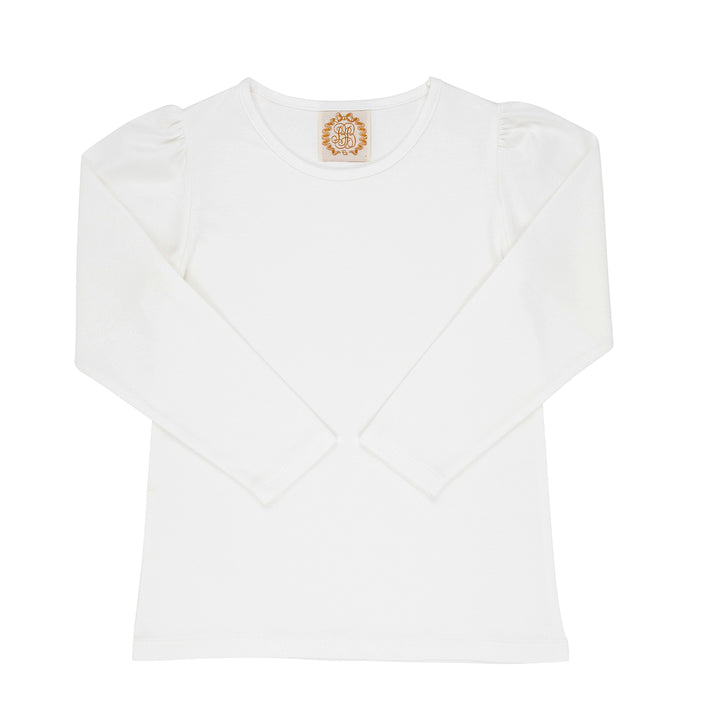 Worth Avenue White Long Sleeve Penny's Play Shirt by The Beaufort Bonnet Company