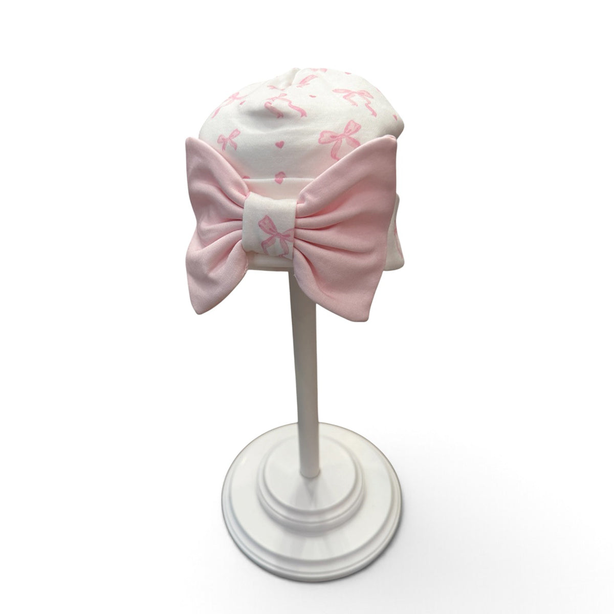 Pink Coquettes Newborn Hat by Baby Loren