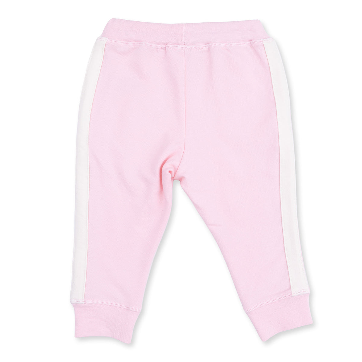 Pink Jogger Pans with Varsity Stripes by Angel Dear