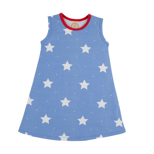 North Sea Stars Sleeveless Polly Play Dress by The Beaufort Bonnet Company