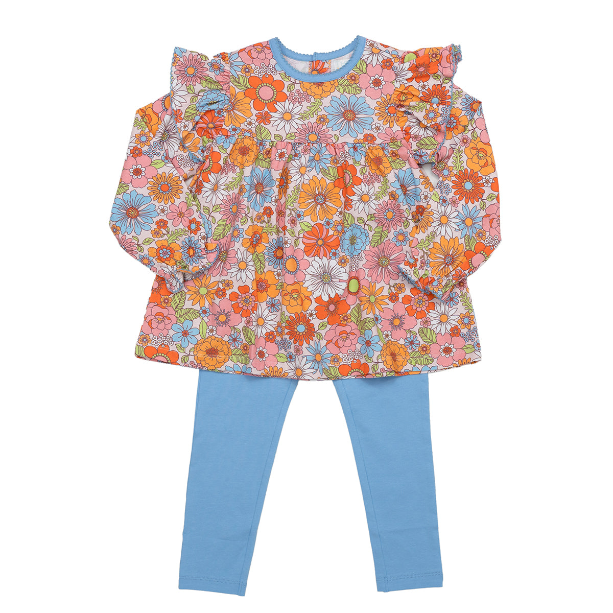 Pretty Floral Pants Set by The Oaks