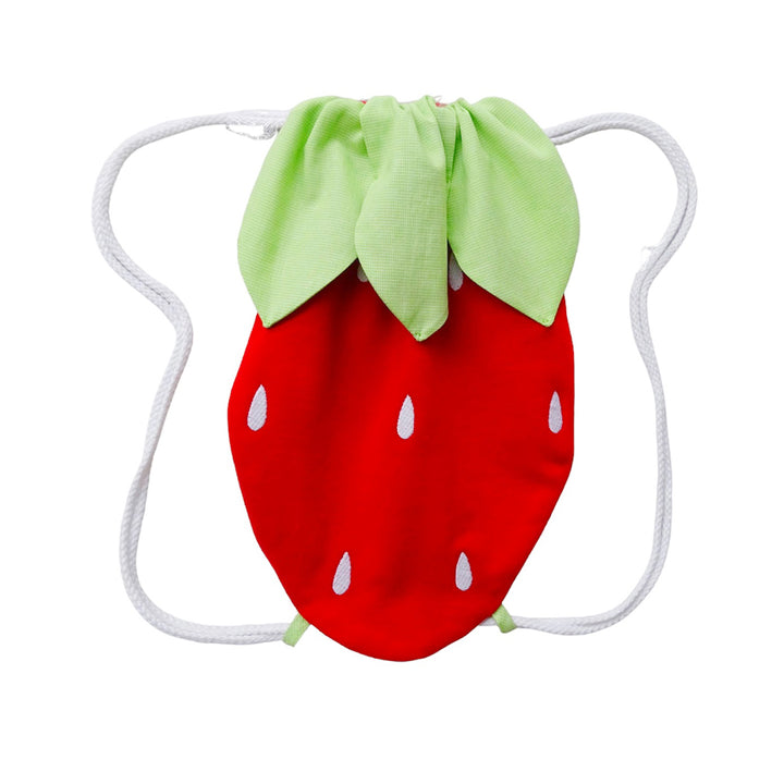 Zuccini Strawberry Draw-String Bag