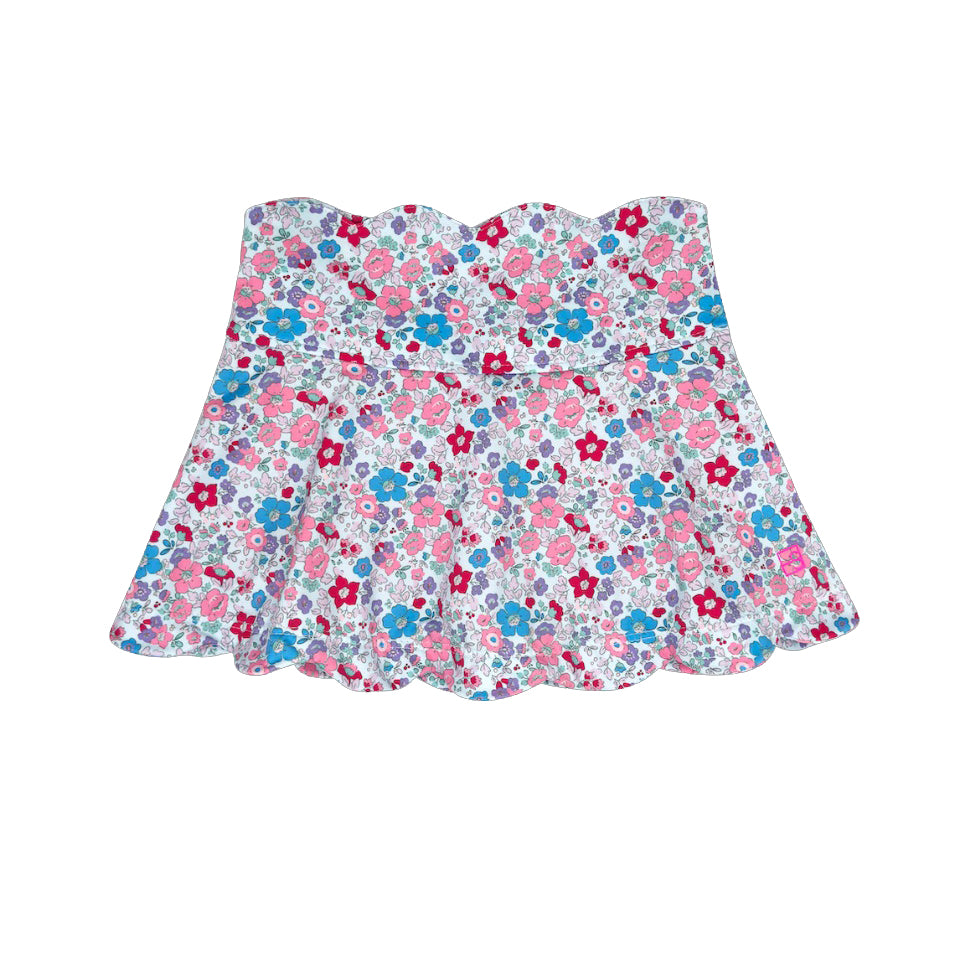 Bloomberry Floral Zoe Scallop Skort by Set Fashion